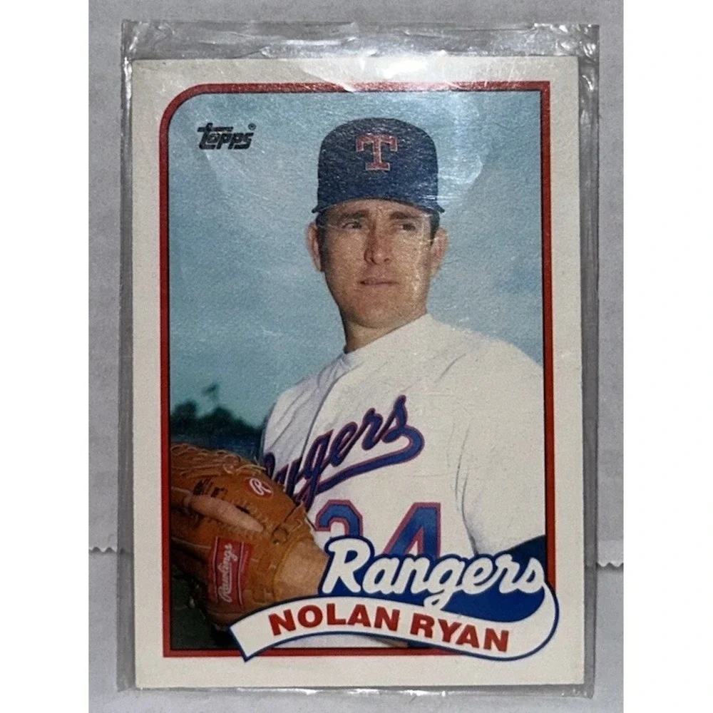 Texas Rangers‎ 1989 Topps Traded Nolan Ryan #106T Pitcher MLB